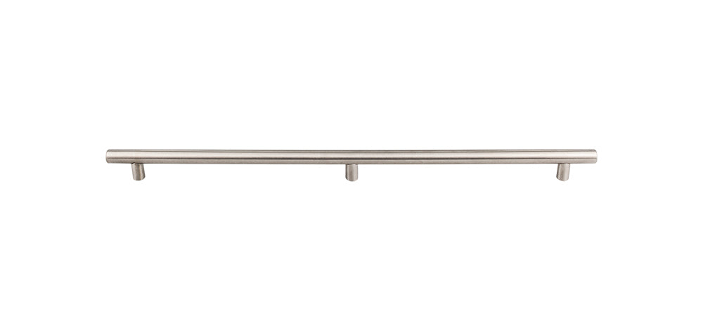 Hollow Bar Pull 3 posts - 2x18 1/8 inch (c-c)