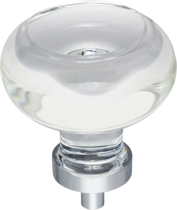 Harlow Large Button Glass Knob