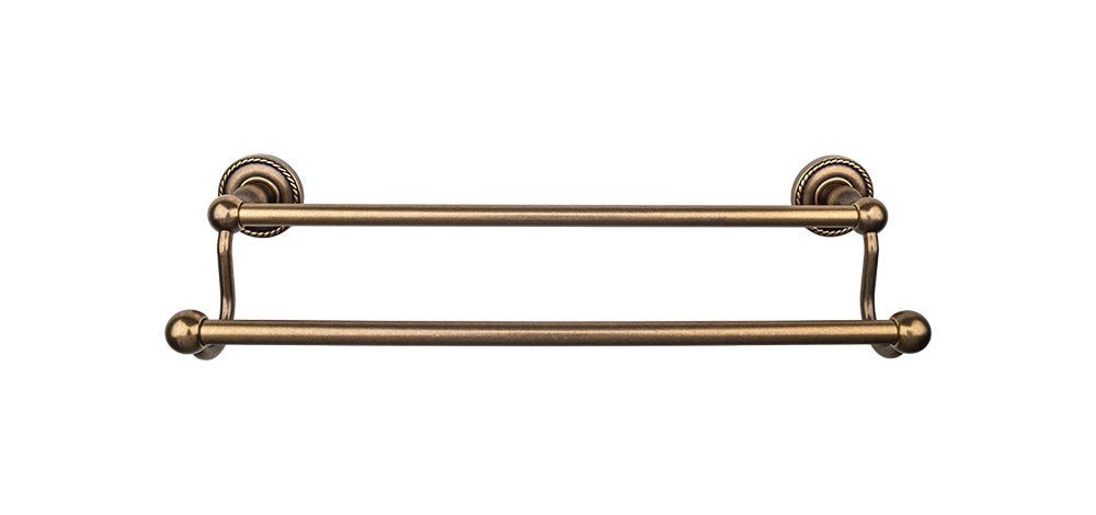 Edwardian Bath Towel Bar 24 Inch Double