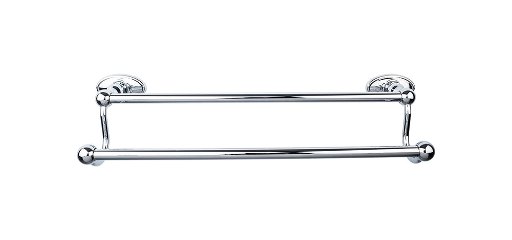 Edwardian Bath Towel Bar 24 Inch Double