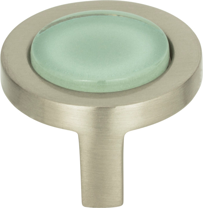 Spa Green Round Knob 1 1/4 Inch