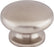 Flat Round Knob 1 1/2 Inch