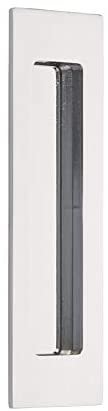 Emtek, Modern Rectangular, Flush Pull, 2" x 10", Flat Black