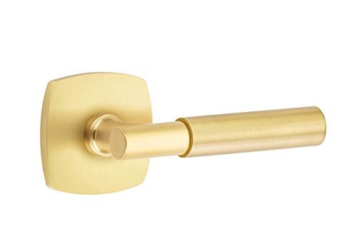 Emtek Myles Levers with Urban Modern Rosette Door Set