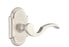 Emtek Cortina Lever with #8 Style Rosette