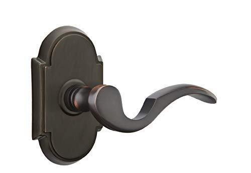 Emtek Cortina Lever with #8 Style Rosette