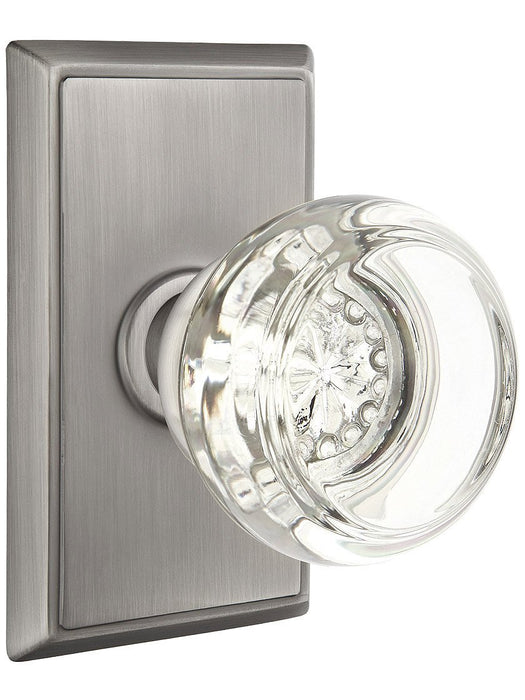 Providence Door Set With Georgetown Crystal Knobs