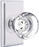 Providence Door Set with Georgetown Crystal Knobs