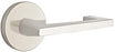 EMTEK Disk Rosette Privacy Set with Matching Finish Argos Lever - Choice of Left/Right Handing and 7 Finishes - 5209AGRHUS14 - Right Handed (RH) - Polished Nickel (US14)