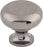 Flat Faced Knob 1 1/4 Inch