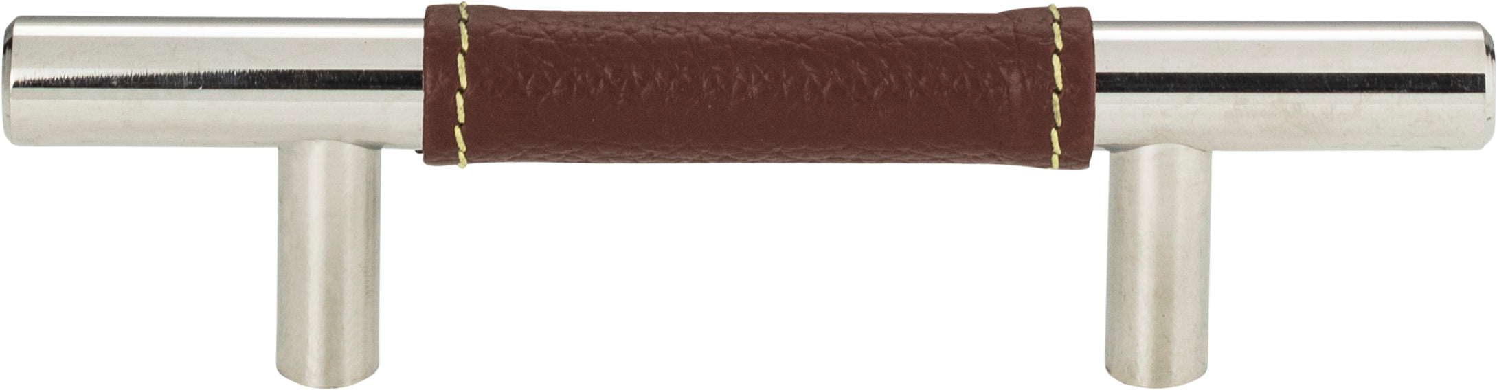 Zanzibar Brown Leather Pull 3 Inch (c-c)