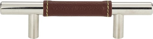 Zanzibar Brown Leather Pull 3 Inch (c-c)