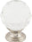 Clear Crystal Knob 1 3/8 Inch