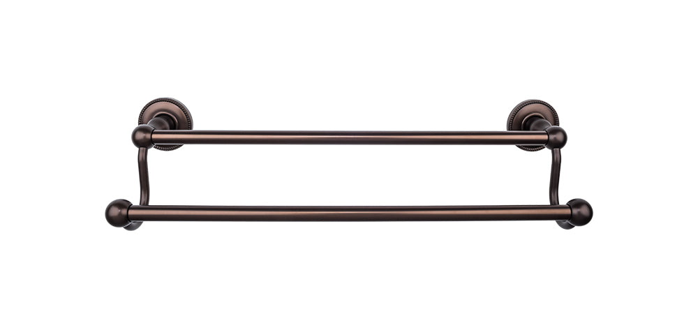 Edwardian Bath Towel Bar 24 Inch Double