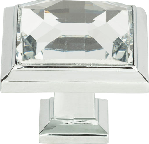 Legacy Crystal Square Knob 1 5/16 Inch