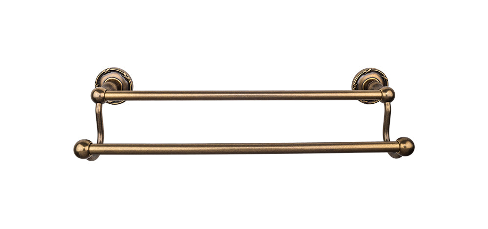 Edwardian Bath Towel Bar 24 Inch Double