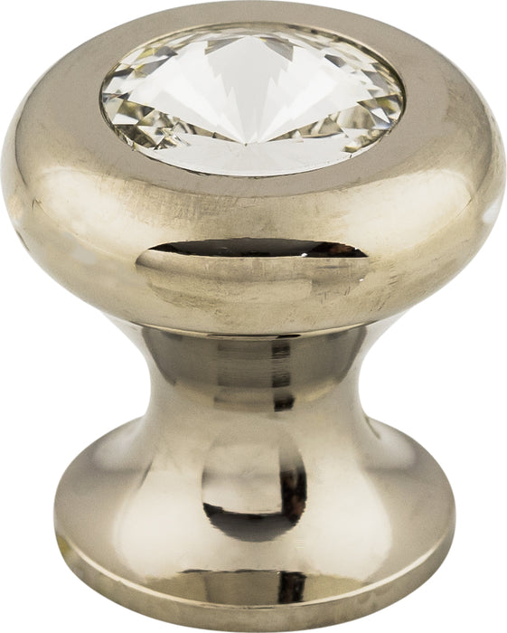 Hayley Crystal Knob Clear 15/16 Inch