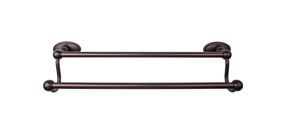 Edwardian Bath Towel Bar 24 Inch Double