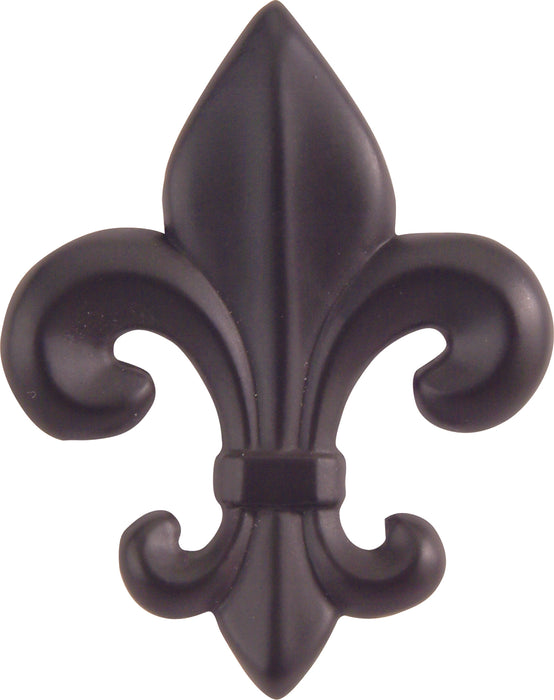 Fleur de lys Knob 2 1/4 Inch