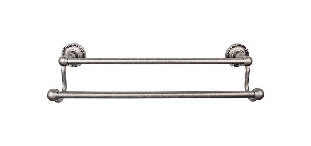 Edwardian Bath Towel Bar 30 Inch Double