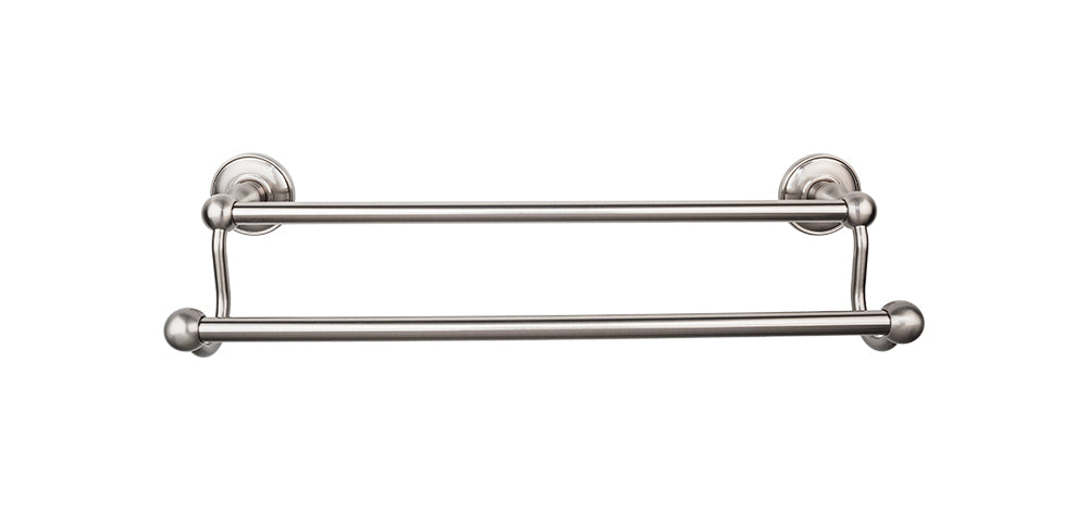 Edwardian Bath Towel Bar 24 Inch Double