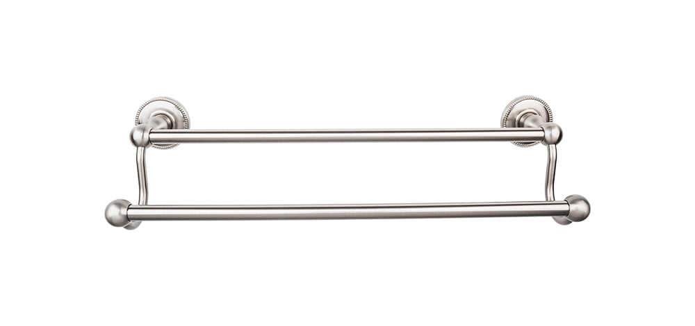 Edwardian Bath Towel Bar 24 Inch Double