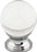 Clarity Clear Glass Knob 1 3/16 Inch