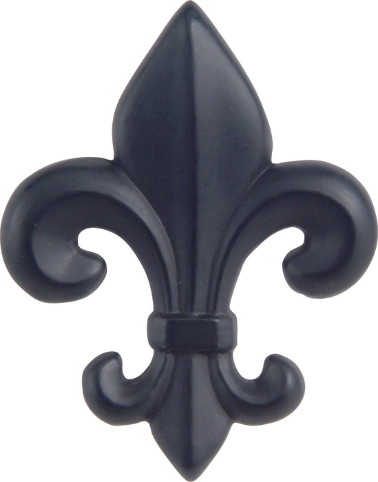 Fleur de lys Knob 2 1/4 Inch