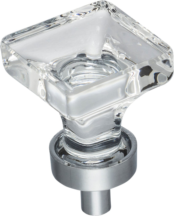 Harlow Small Square Glass Knob