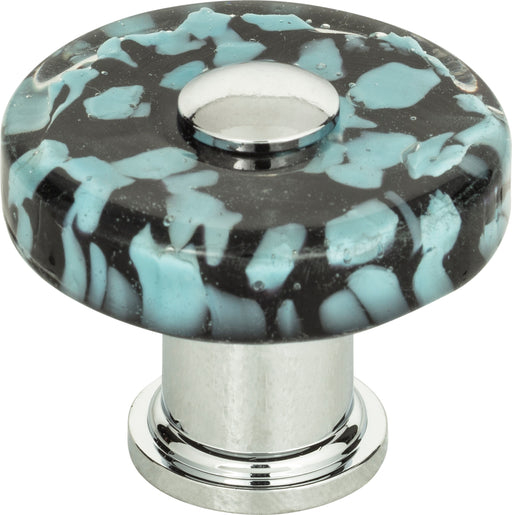 Marine Glass Round Knob 1 1/2 Inch