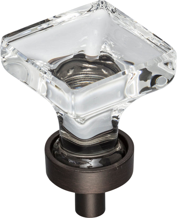 Harlow Small Square Glass Knob