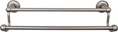 Edwardian Bath Towel Bar 18 Inch Double