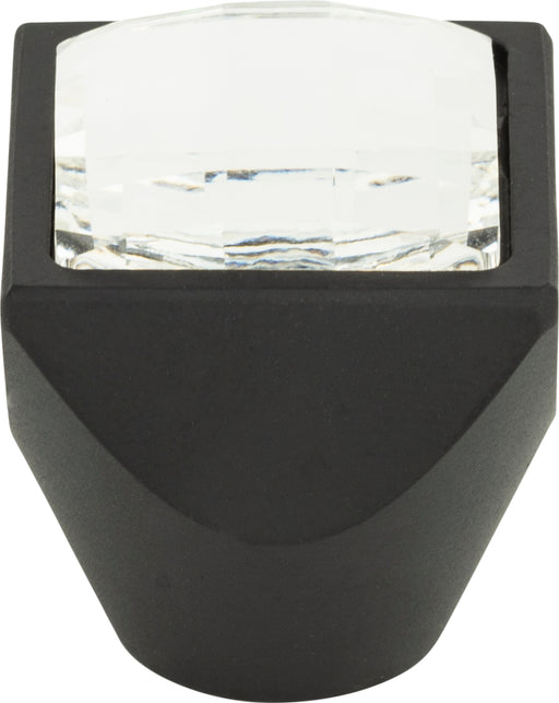 Crystal Large Square Knob 1 Inch