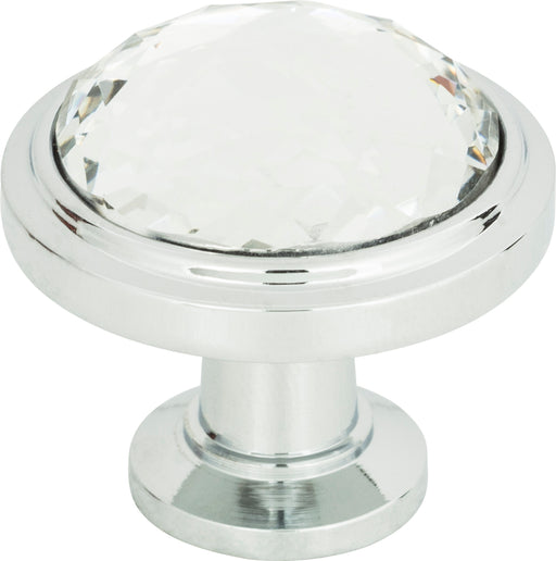 Legacy Crystal Round Knob 1 5/16 Inch