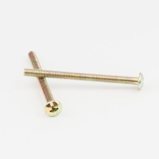 M4-50mm, 2 Inch Solid Screw Phillips Pan Head