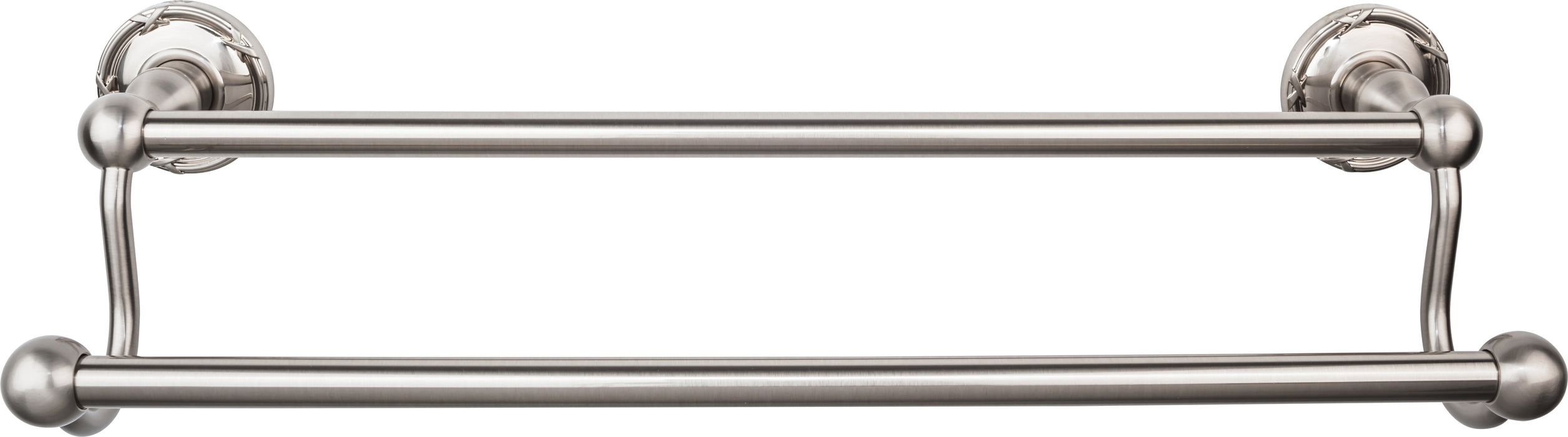 Edwardian Bath Towel Bar 18 Inch Double