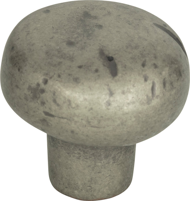 Distressed Round Knob 1 3/8 Inch