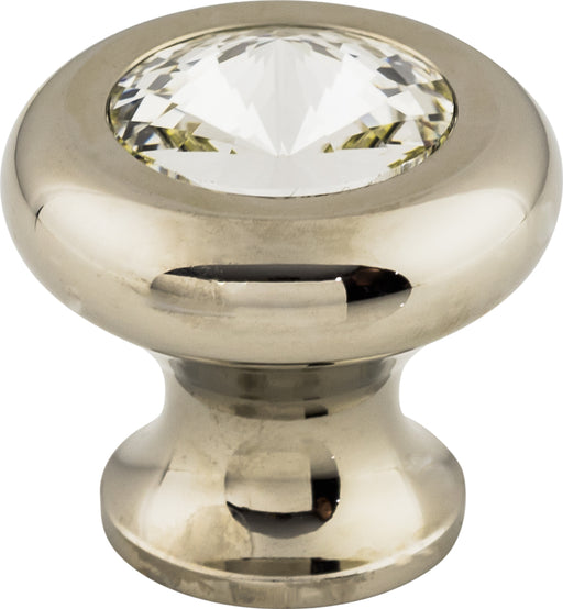 Hayley Crystal Knob Clear 1 3/16 Inch