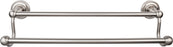 Edwardian Bath Towel Bar 18 Inch Double